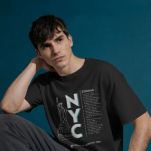 Slackroid NYC Graphic Unisex T-Shirt – Black